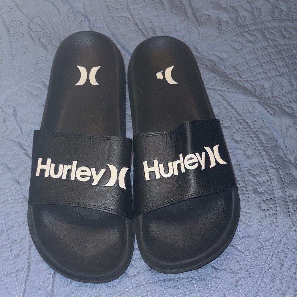 Hurley Men’s Black Slide Sandals